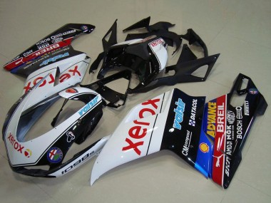Achetez Carénages Moto Ducati 1098 2007-2014 - Blanc Bleu Rouge Noir Brillant Noir Xerox Valsir