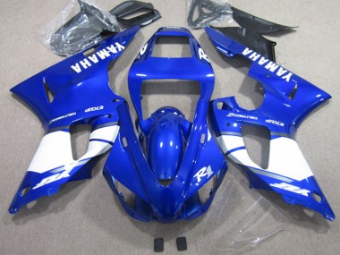 Achetez Carénages Moto Yamaha YZF R1 2002-2003 - Bleu Blanc