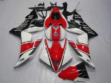 Achetez Carénage Moto Yamaha YZF R1 2004-2006 - Blanc Rouge Noir