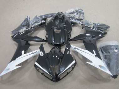 Achetez Carénages Moto Yamaha YZF R1 2004-2006 - Noir Brillant Blanc