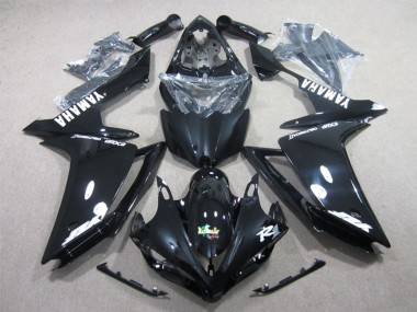 Achetez Carénages Moto Yamaha YZF R1 2007-2008 - Noir Brillant Blanc Décalque