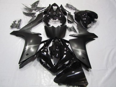 Achetez Carénage Moto Yamaha YZF R1 2007-2008 - Noir Brillant Noir Mat