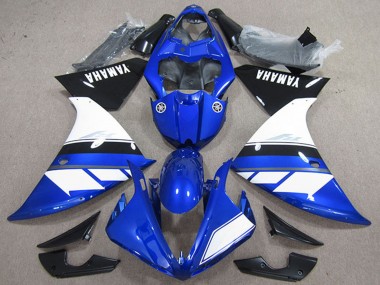 Achetez Carénages Moto Yamaha YZF R1 2009-2011 - Bleu Blanc Noir