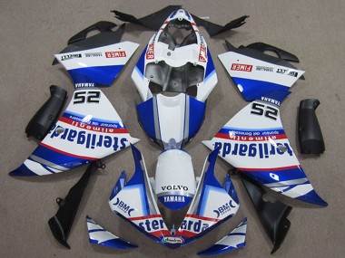 Achetez Carénages Moto Yamaha YZF R1 2012-2014 - Blanc Bleu Rouge Noir Fimer Sterilgarda