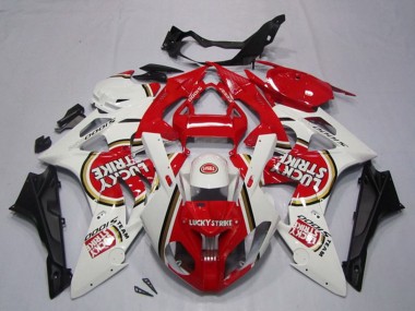 Achetez Carénages Moto BMW S1000RR 2009-2014 - Blanc Rouge Lucky Strike