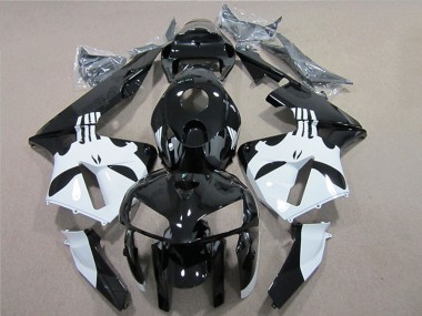 Achetez Carénage Moto Honda CBR600RR 2005-2006 - Noir Brillant Blanc