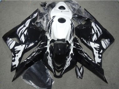 Achetez Kits Carénage Moto ABS Honda CBR600RR 2009-2012 - Blanc Noir Brillant
