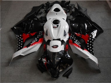 Achetez Kits Carénage Moto ABS Honda CBR600RR 2009-2012 - Blanc Rouge Noir Brillant