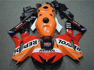 Achetez Carénages Moto Honda CBR600RR 2013-2023 - Orange Blanc Rouge Noir Brillant Repsol HRC