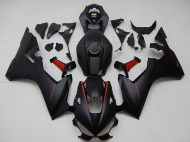 Achetez Carénage Moto Honda CBR1000RR 2017-2023 - Noir Mat Rouge
