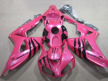 Achetez Carénages Moto Honda CBR1000RR 2006-2007 - Rose Noir Monstre