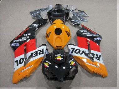 Achetez Kits Carénages Moto Honda CBR1000RR 2004-2005 - Orange Blanc Rouge Noir Brillant Repsol