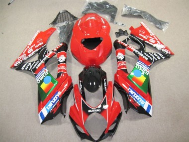 Achetez Carénages Moto Suzuki GSXR 600 2004-2005 - Rouge Bleu Vert Noir JOMO