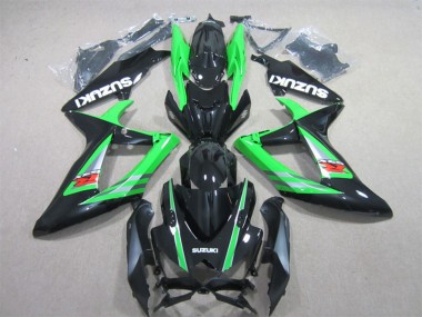 Achetez Carénages Moto Suzuki GSXR 600 2006-2007 - Vert Noir Brillant Rouge