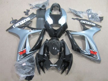 Achetez Carénages Moto Suzuki GSXR 600 2006-2007 - Gris Noir Brillant