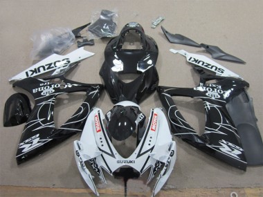 Achetez Carénages Moto Suzuki GSXR 600 2006-2007 - Blanc Noir Corona Extra Motul