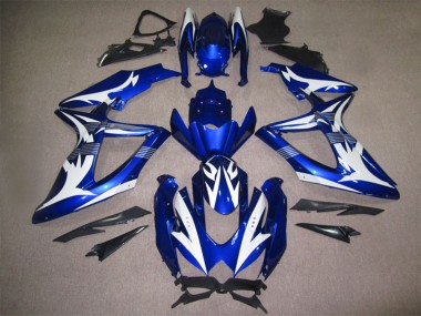 Achetez Carénages Moto Suzuki GSXR 600 2008-2010 - Blanc Bleu
