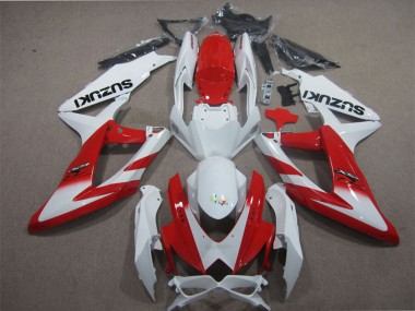 Achetez Carénages Moto Suzuki GSXR 600 2008-2010 - Blanc Rouge