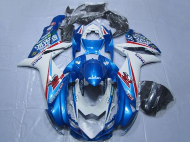 Achetez Carénages Moto Suzuki GSXR 600 2011-2024 - Bleu Blanc