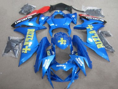 Achetez Carénages Moto Suzuki GSXR 600 2011-2024 - Bleu Or Rizla
