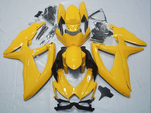 Carénages Moto Suzuki GSXR 750 2008-2010 - Jaune