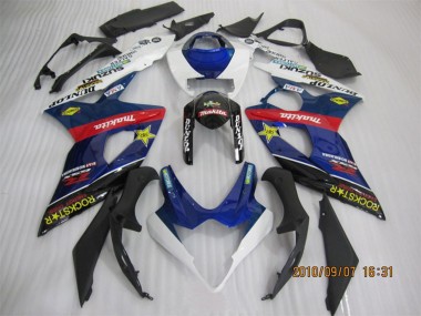 Achetez Carénages Moto Suzuki GSXR 1000 2005-2006 - Bleu Blanc Rouge Noir Rockstar