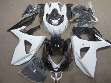 Achetez Kits Carénage Moto Suzuki GSXR 1000 2009-2016 - Blanc Noir