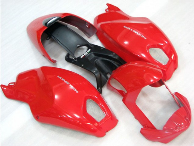 Carénages Moto Ducati Monster 696 2008-2012 - Rouge Monstre