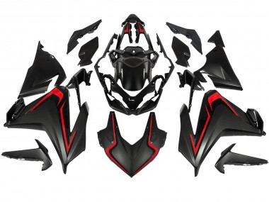 Achetez Carénage Moto Honda CBR500R 2022-2023 - Noir Mat Rouge