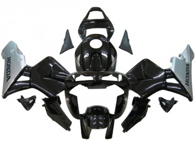 Achetez Carénage Moto Honda CBR600RR 2003-2004 - Argent Noir Brillant