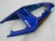Carénages Moto Suzuki GSXR 600/750 2004-2005 - Bleu Gris Noir Brillant