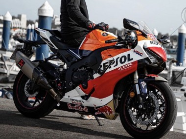 Achetez Carénages Moto Honda CBR1000RR 2017-2023 - Orange Blanc Rouge Noir Brillant Repsol Red Bull