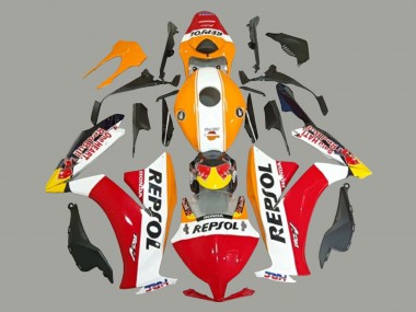Achetez Carénages Moto Honda CBR1000RR 2012-2016 - Blanc Orange Rouge Jaune HRC Repsol