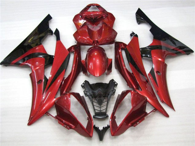Marron Noir 2008-2016 Yamaha R6 Carénage Moto Marron Noir 2008-2016 Yamaha R6 Carénage Moto