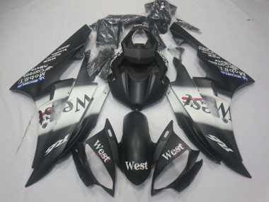 Mat West 2006-2007 Yamaha R6 Carénage Moto