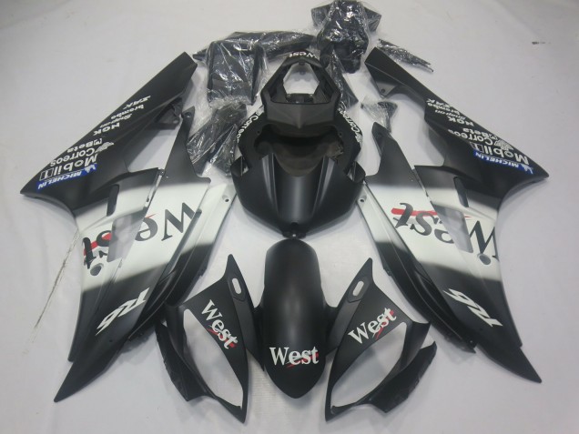 Mat West 2006-2007 Yamaha R6 Carénage Moto Mat West 2006-2007 Yamaha R6 Carénage Moto