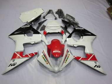 Motul Rouge & Noir 2005 Yamaha R6 Carénage Moto