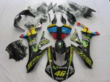 Movistar 2015-2019 Yamaha R1 Carénage Moto