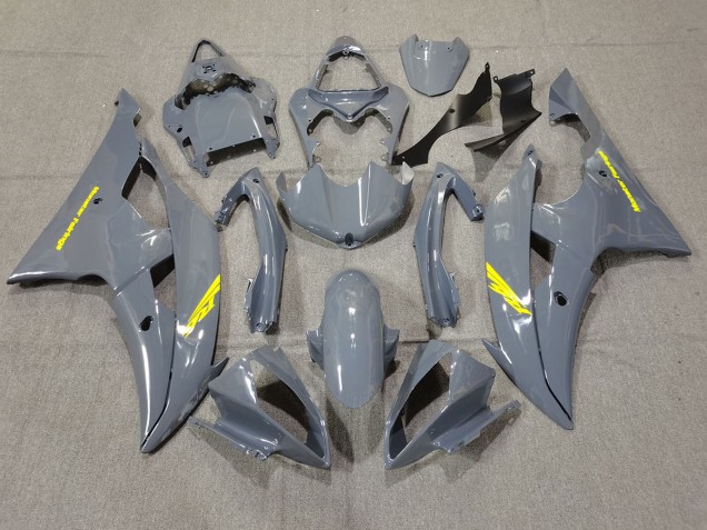 Nardo / Alta Visibilità Giallo 2008-2016 Yamaha R6 Carénage Moto Nardo / Alta Visibilità Giallo 2008-2016 Yamaha R6 Carénage Moto