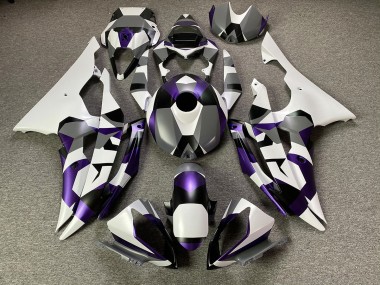Neige Violette Mystique Camo 2008-2016 Yamaha R6 Carénage Moto