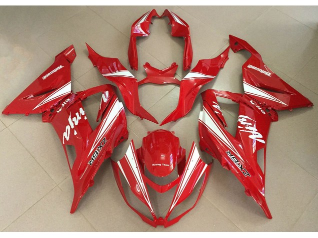 Ninja Rouge 2013-2018 Kawasaki ZX6R Carénage Moto Ninja Rouge 2013-2018 Kawasaki ZX6R Carénage Moto