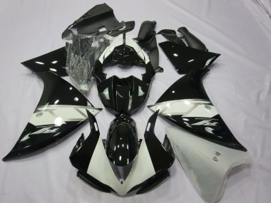 Noir Argent Blanc 2012-2014 Yamaha R1 Carénage Moto