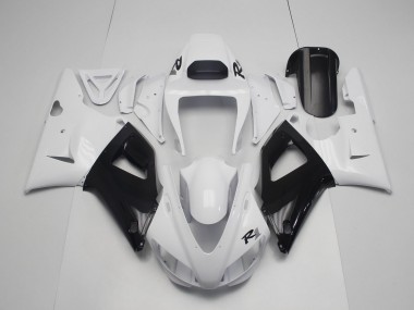 Noir & Blanc 1998-1999 Yamaha R1 Carénage Moto