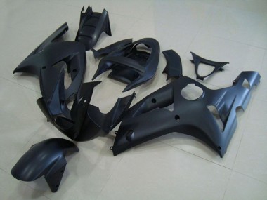 Noir Mat 2003-2004 Kawasaki ZX6R Carénage Moto
