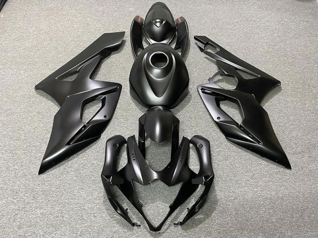 Noir Mat 2005-2006 Suzuki GSXR 1000 Carénage Moto Noir Mat 2005-2006 Suzuki GSXR 1000 Carénage Moto