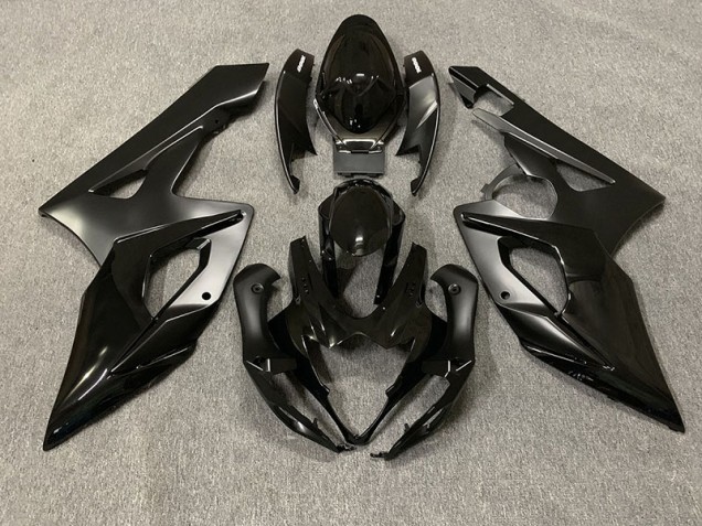 Noir Mat & Noir Brillant 2005-2006 Suzuki GSXR 1000 Carénage Moto Noir Mat & Noir Brillant 2005-2006 Suzuki GSXR 1000 Carénage Moto