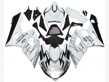 OEM Style Blanc Corona 2005-2006 Suzuki GSXR 1000 Carénage Moto