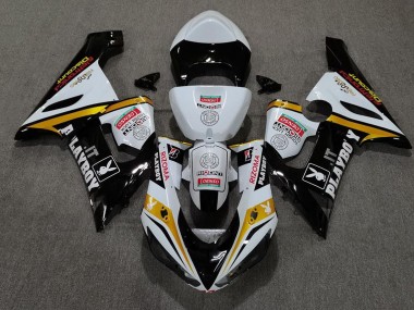 Or Playboy 2005-2006 Kawasaki ZX6R Carénage Moto