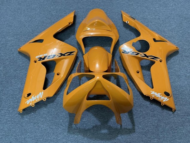 Orange 2003-2004 Kawasaki ZX6R Carénage Moto