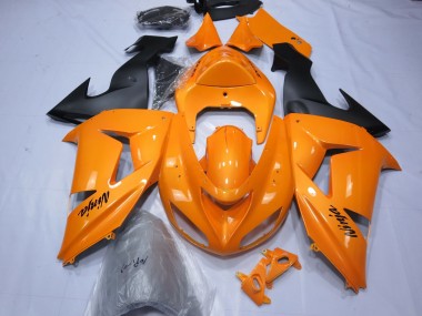 Orange 2006-2007 Kawasaki ZX10R Carénage Moto